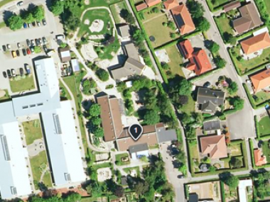 Satellit billede over Myretuen